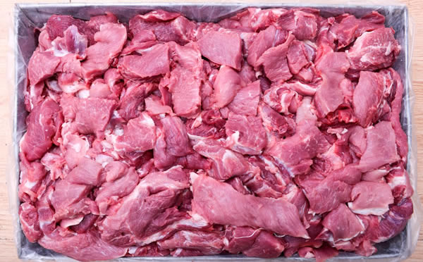 猪肉分割精碎肉